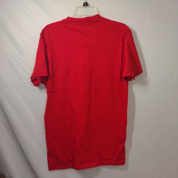 Fruit Of The Loom - Vintage Single Stitch Pocket Red T-shirt Men's Size Medium M - Picture 11 of 13
